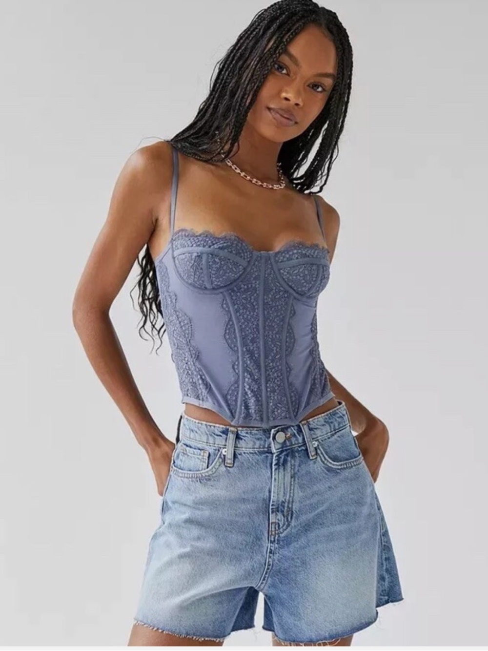 Urban Outfitters Out From Under Modern Love Corset Excellent Condition Size M 🌺